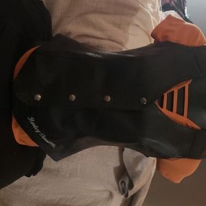 Harley Davidson leather vest